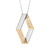 Geo Cage Design Pendant with Yellow Gold Plating (P5196)