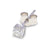 18ct White Gold Round Diamond Studs G777338