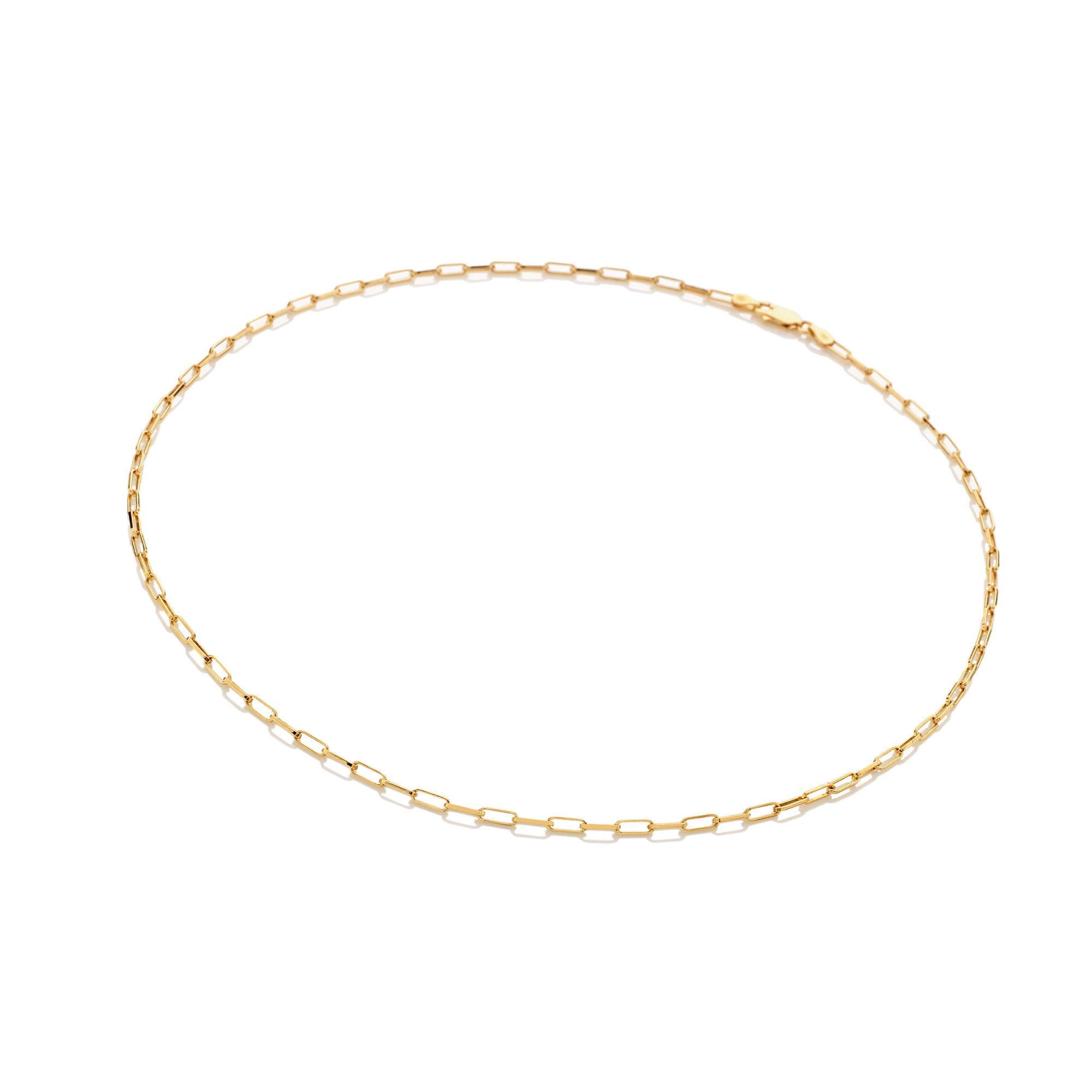 Embrace Small Paperclip Chain - 40-45cm