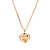 18ct Yellow gold Chopard Happy Diamond Necklace