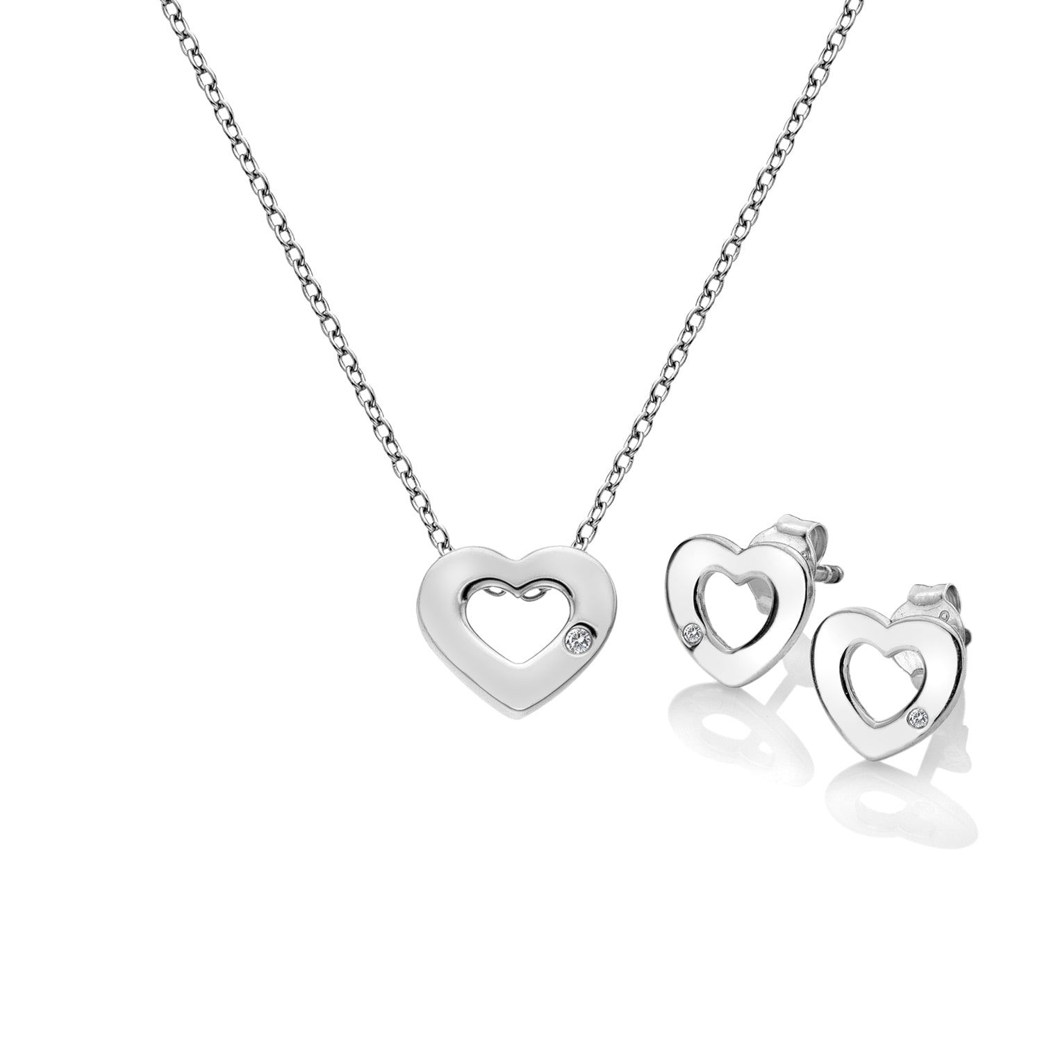 Diamond Amulets Heart Pendant